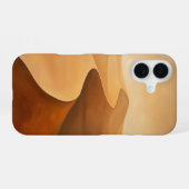 砂漠の風景 iPhone 16ケース (裏面横)