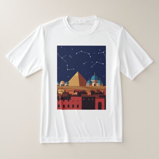 砂漠の風景 Tシャツ (レイダウン)
