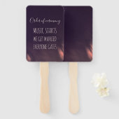 砂漠の駆けおもしろい落ち結婚は天空 ハンドファン (正面&裏面)