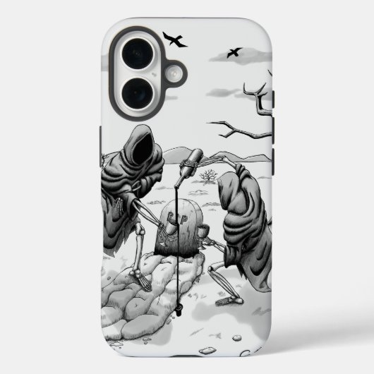 砂漠の骸骨 Case-Mate iPhoneケース (裏面)