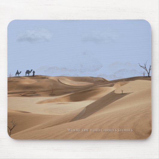 砂漠の魂 マウスパッド (正面)