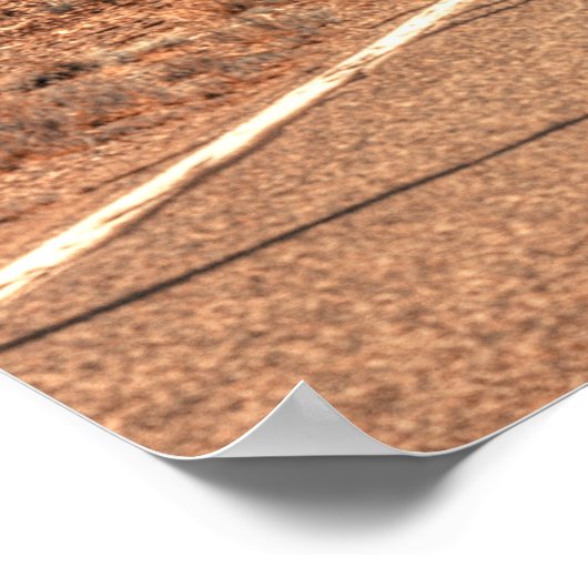 砂漠の66号線 ポスター (角)