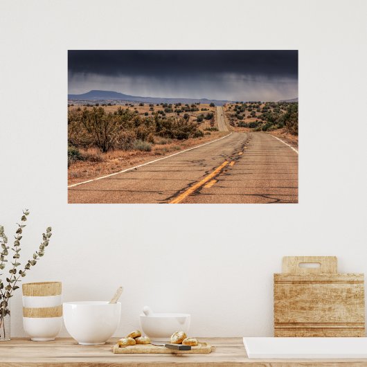 砂漠の66号線 ポスター (キッチン)