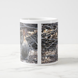 砂漠のCottontail -ジャンボマグ ジャンボコーヒーマグカップ