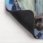 砂漠はアラビアの馬のmousepadを宝石で飾ります マウスパッド (コーナー)