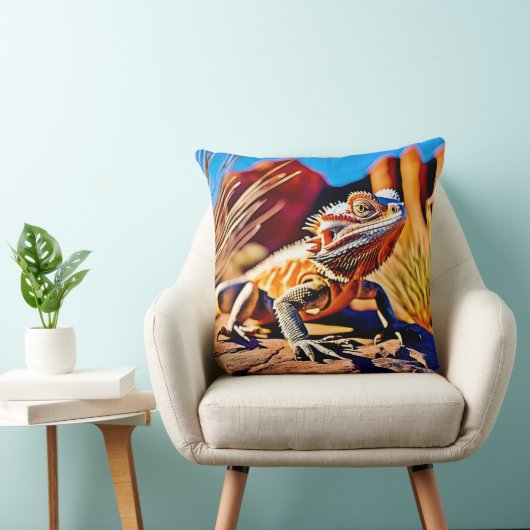 砂漠ひげ竜 クッション (椅子)