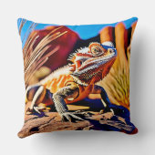 砂漠ひげ竜 クッション (裏面)