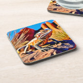 砂漠ひげ竜 コースター (左側)