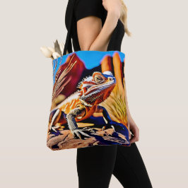 砂漠ひげ竜 トートバッグ