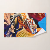 砂漠ひげ竜 バスタオルセット (ハンドタオル)