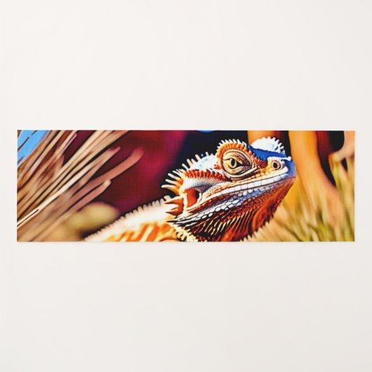 砂漠ひげ竜 ヨガマット (正面(横))