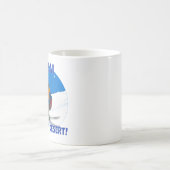 砂漠をスキーするドバイ コーヒーマグカップ (中央)