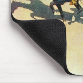 砂漠を渡る彼の方法を作っているJedediahスミス マウスパッド (コーナー)