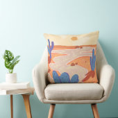 砂漠を絵を描通る クッション (椅子)