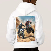 砂漠を走り回るゴミ自転車 (裏面)