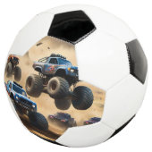 砂漠を走り回るモンスタートラック サッカーボール (3/4)