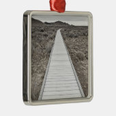 砂漠を通した遊歩道 メタルオーナメント (右)