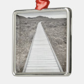 砂漠を通した遊歩道 メタルオーナメント (左)