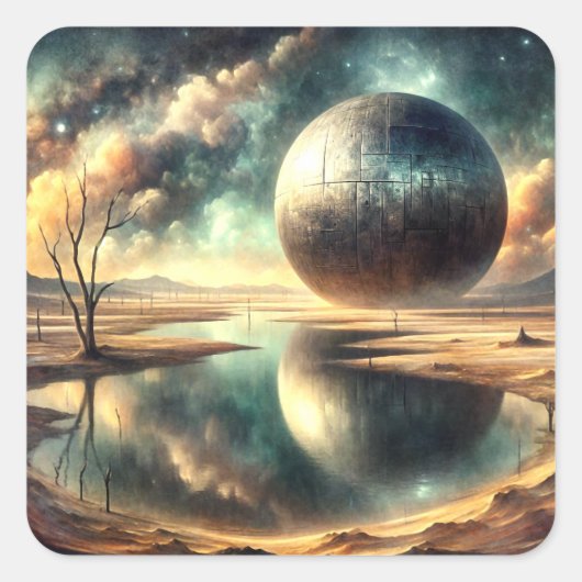 砂漠アノモリー スクエアシール (正面)