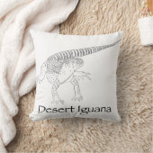 砂漠イグアナ枕 クッション (ブランケット)