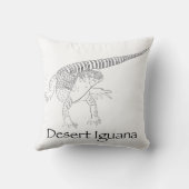 砂漠イグアナ枕 クッション (裏面)