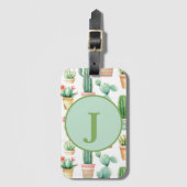 砂漠オアシス ラゲッジタグ (正面縦)