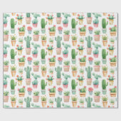 砂漠オアシス ラッピングペーパー (フラット)