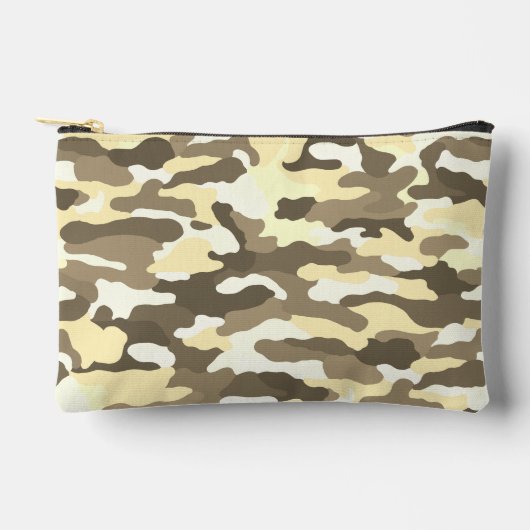 砂漠カモフラージスモール アクセサリーポーチ (正面)
