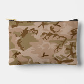 砂漠カモフラージパターン、軍隊パターン、陸軍 アクセサリーポーチ (正面)