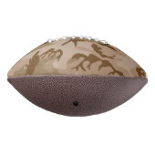 砂漠カモフラージパターン、軍隊パターン、陸軍 アメリカンフットボール (回転270)