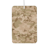 砂漠カモフラージパターン、軍隊パターン、陸軍 カーエアーフレッシュナー (正面)