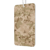 砂漠カモフラージパターン、軍隊パターン、陸軍 カーエアーフレッシュナー (左)