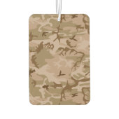 砂漠カモフラージパターン、軍隊パターン、陸軍 カーエアーフレッシュナー (裏面)