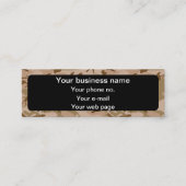 砂漠カモフラージパターン、軍隊パターン、陸軍 スキニー名刺 (正面)