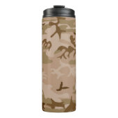 砂漠カモフラージパターン、軍隊パターン、陸軍 タンブラー (正面)