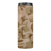 砂漠カモフラージパターン、軍隊パターン、陸軍 タンブラー (裏面)