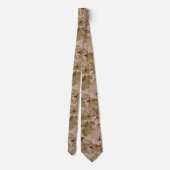 砂漠カモフラージパターン、軍隊パターン、陸軍 ネクタイ (裏面)