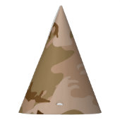 砂漠カモフラージパターン、軍隊パターン、陸軍 パーティーハット (左)