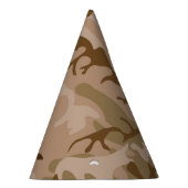 砂漠カモフラージパターン、軍隊パターン、陸軍 パーティーハット (右)