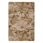 砂漠カモフラージパターン、軍隊パターン、陸軍 ミニクリップボード (裏面)