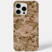 砂漠カモフラージパターン、軍隊パターン、陸軍 Case-Mate iPhoneケース (裏面)