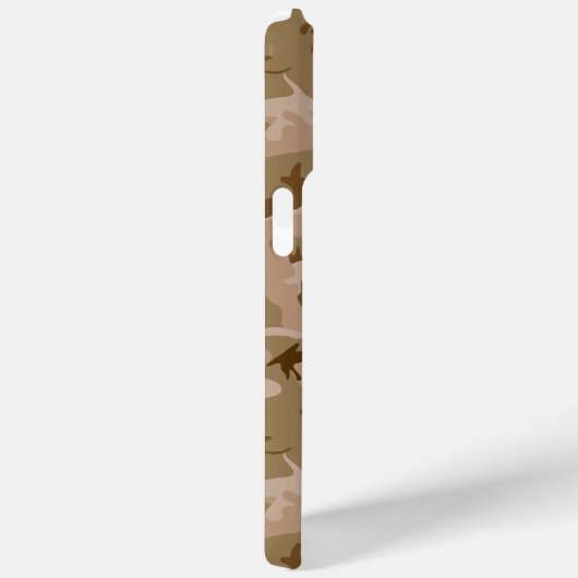 砂漠カモフラージパターン、軍隊パターン、陸軍 Case-Mate iPhoneケース (裏面 / 右)