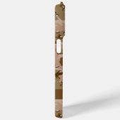 砂漠カモフラージュの小石、あなたの名前、パーソナライズ Case-Mate iPhoneケース (裏面 / 右)