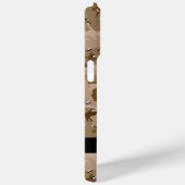 砂漠カモフラージュの小石、あなたの名前、パーソナライズ Case-Mate iPhoneケース (裏面 / 右)