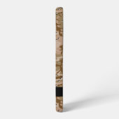 砂漠カモフラージュの小石、あなたの名前、パーソナライズ SAMSUNG GALAXYケース (左側面)