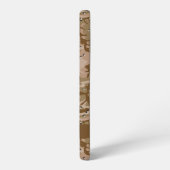 砂漠カモフラージュの小石、あなたの名前、パーソナライズ SAMSUNG GALAXYケース (左側面)