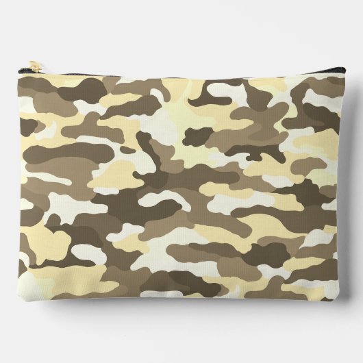 砂漠カモフラージュ大 アクセサリーポーチ (正面)