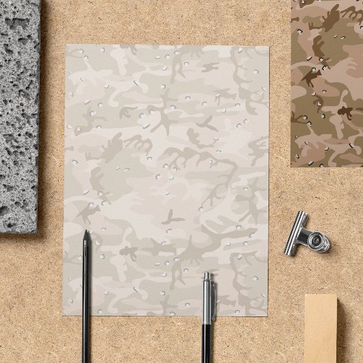 砂漠カモフラージュ小石、軍隊、陸軍 チラシ