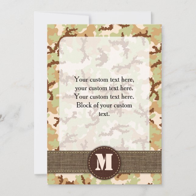 砂漠カモフラージュ (正面)