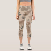 砂漠カモフラージュ カプリレギンス (正面)